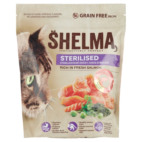 Shelma Macska 750g lazac,száraz