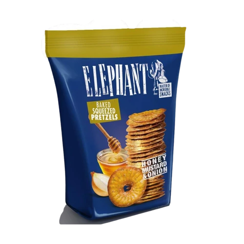 Elephant chips tallér 70g méz-mustár-hagyma
