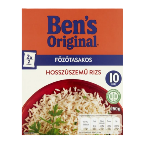 Bens Original 250g hosszúszemű rizs (2x125g)