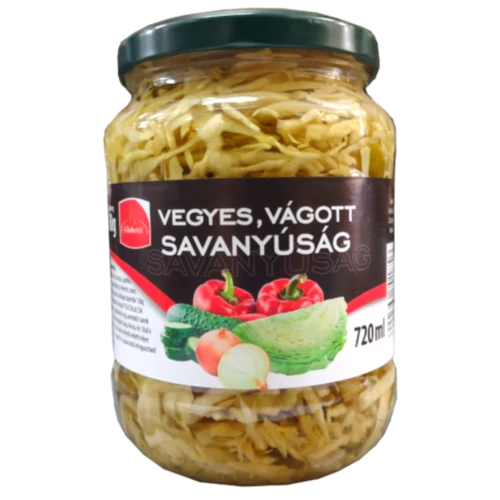 Globetti vegyes vágott savanyúság 680g