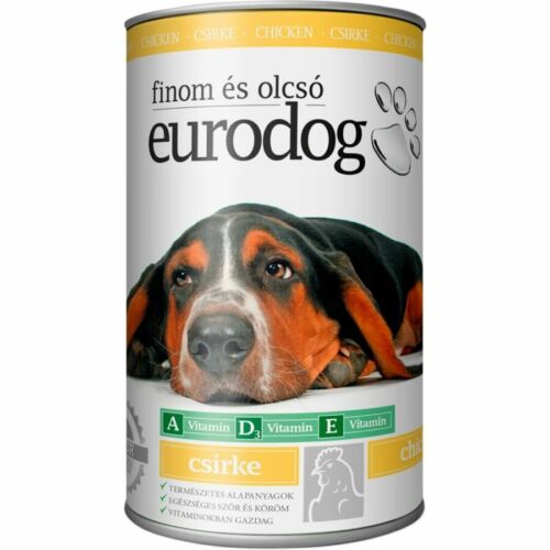Euro Dog Kutyakonzerv 415g baromfi