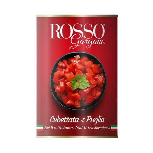 Rosso Gargano húsparadicsom 400g (Polpa cubeti)