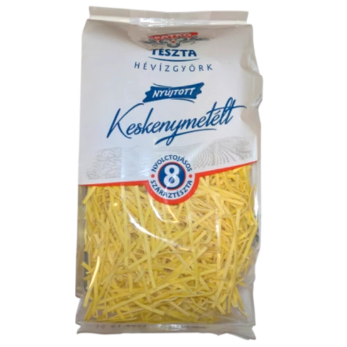 Patkó tészta 8tojásos keskenymetélt 250g