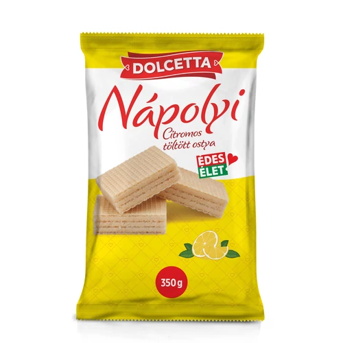 Dolcetta nápolyi 350g citromos párnatasakos