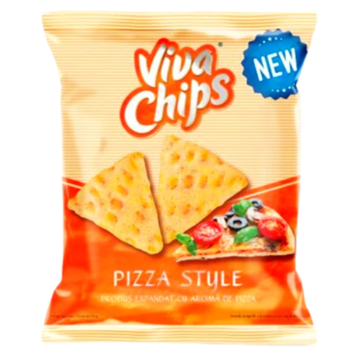 Viva pizzás ízű chips 50g