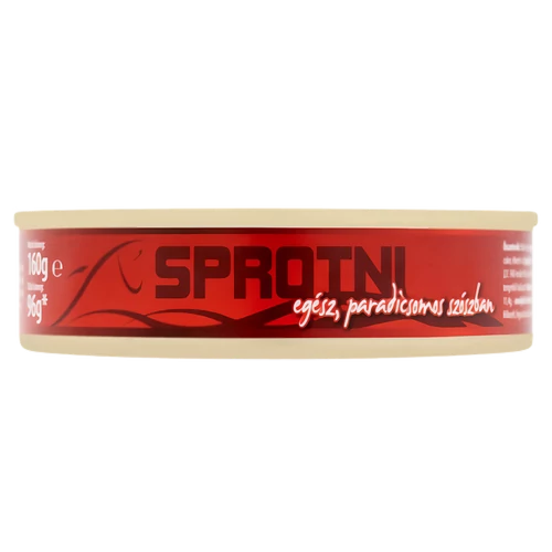 Sprotni paradicsomszósban egész 160g/96g Del Pierre