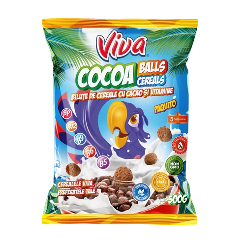 Viva kakaós gabonagolyó 500g