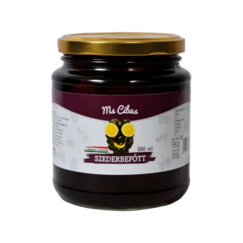 Ms Cibus feketeszeder befőtt 580ml/300g