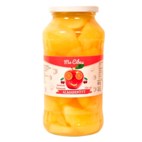 Ms Cibus almabefőtt darabolt, hámozott 720ml