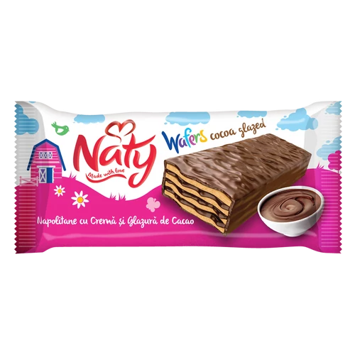Naty kakaós mártott ostyaszelet 40g