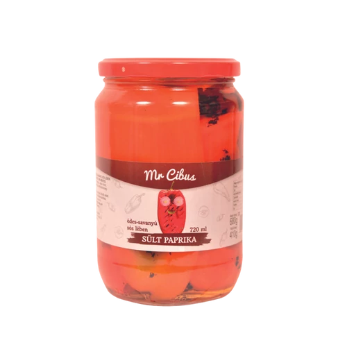 Mr Cibus sült paprika 720ml/410g