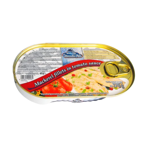 SilvaniaFish paradicsomos makrélafilé 170g