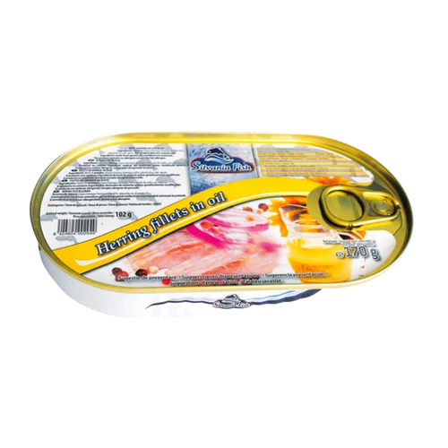 SilvaniaFish olajos heringfilé 170g