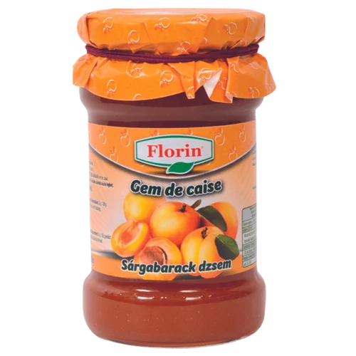 Florin sárgabarack extra lekvár 314ml/360g