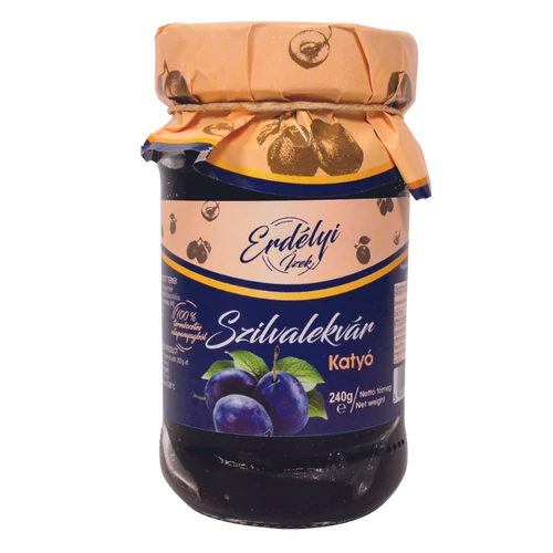 Erdélyi Ízek szilvalekvár 100% gyüm.tartalom 240g Katyó
