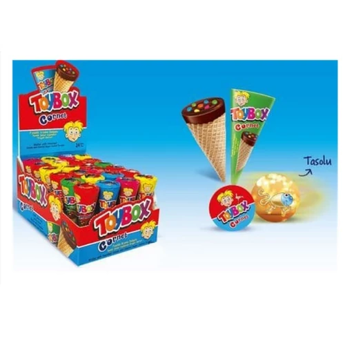 Toybox Cornet mogyorókrémmel töltött ostyarúd 25g