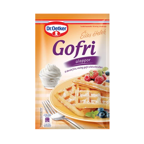 Dr.Oetker Gofri alappor 200g