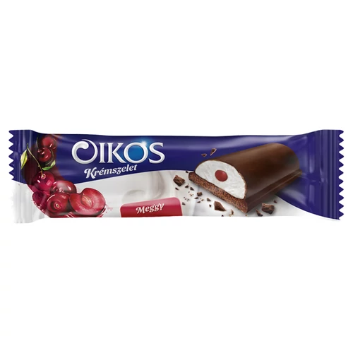 Oikos krémszelet meggy 27g