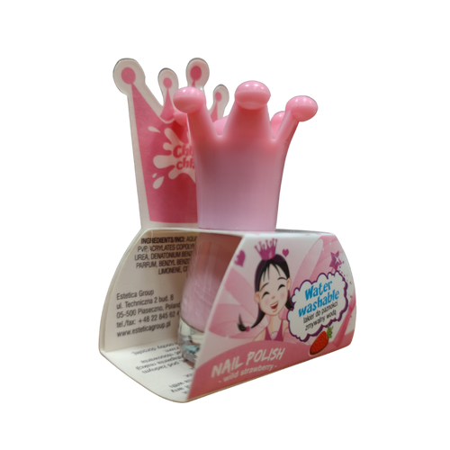 Vízzel lemosható gyermek körömlakk light pink 5ml