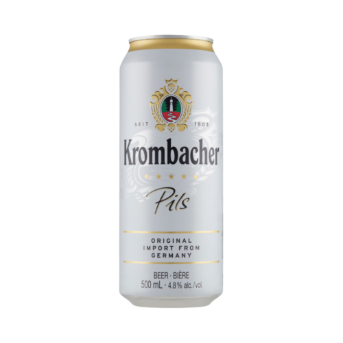 Krombacher Pils 0,5l dobozos sör (4,8%)