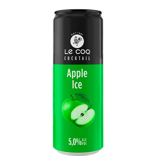 LE COQ Ice koktél Apple 0,355l dobozos (5%)