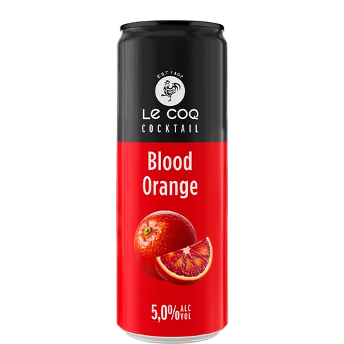 LE COQ Blood Orange koktél 0,355l dobozos (5%)