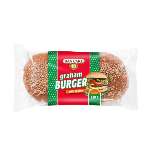DanCake graham hamburger zsemle (4db) 330g