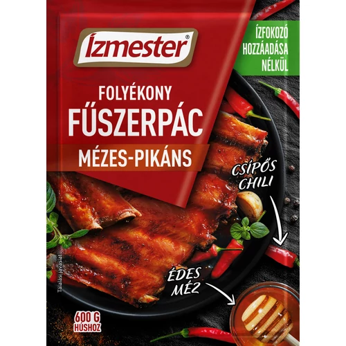 Ízmester foly. fűszerpác mézes-pikáns 70ml