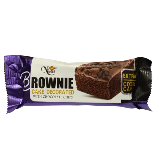Brownie kakaós piskóta étbevonó chipssel 60g