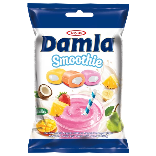 Damla Smoothie gyümölcs ízű puhakaramell  90g