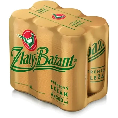 Zlaty Bazant 6x0,5l (4,6%)dobozos sör