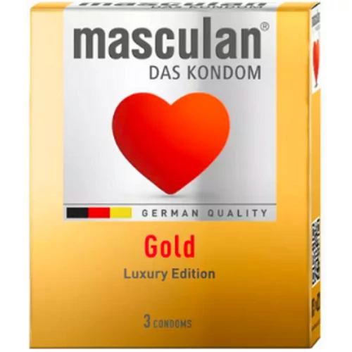 Masculan óvszer 3db GOLD