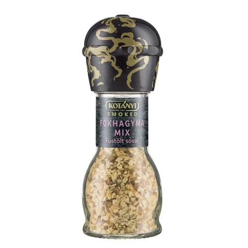 Kotányi fokhagyma mix füstölt sóval malom 56g