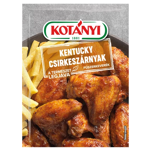 Kotányi Kentucky csirkeszárny fűszerkeverék 45g zacskós