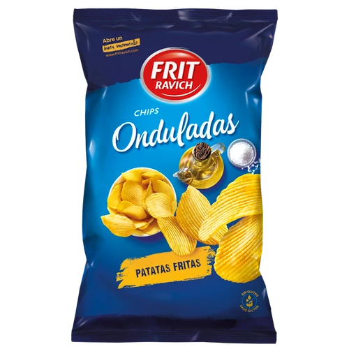 Frit chips 160g Onduladas hullámos, sós