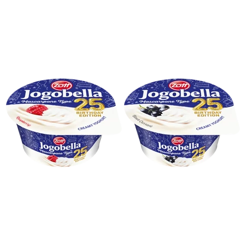 Jogobella 130g mascarpone/málna joghurt