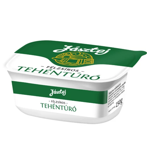 Jásztej félszíros túró 250g tégely