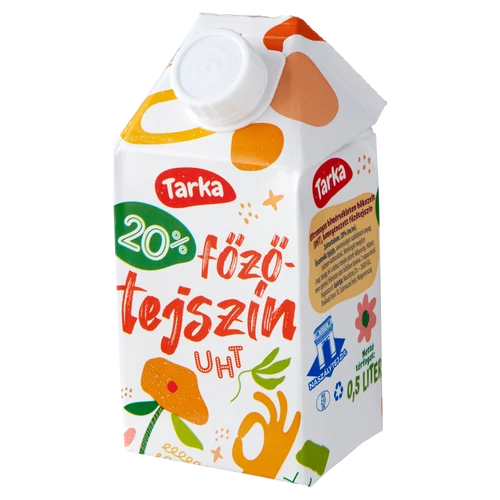 Tarka főzőtejszín 20% 0,5l UHT