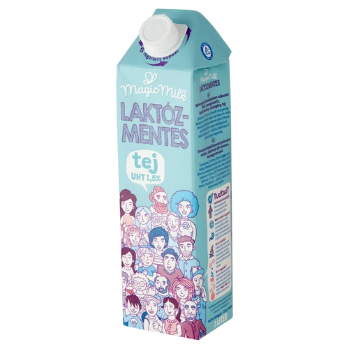 Magic Milk tej laktózmentes 1,5% 1l UHT