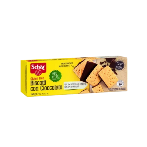 Schar Biscotti csokoládés keksz 150g GM