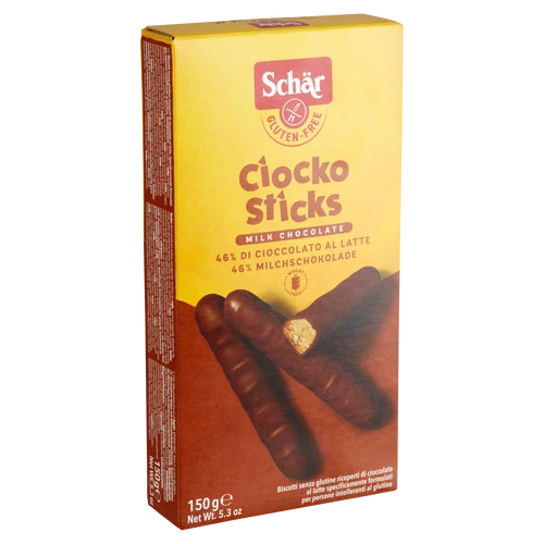 Schar Ciocko Sticks keksz 150g Glutén mentes