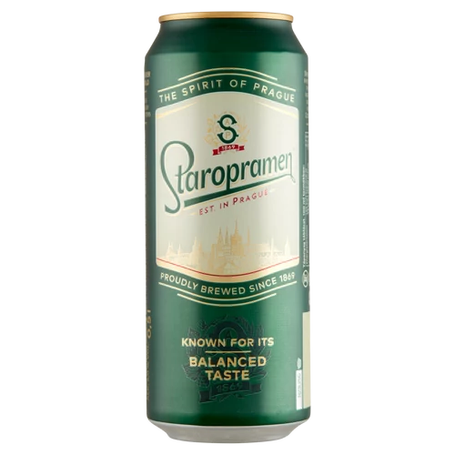 Staropramen dobozos sör 0,5l 5%