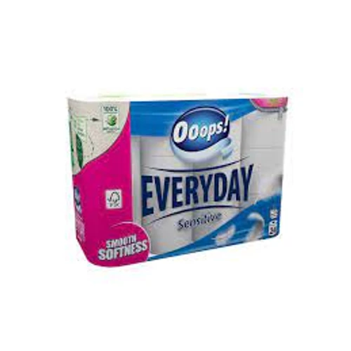 Ooops! EveryDay toalettpapír 24tek. 3rtg. Sensitive