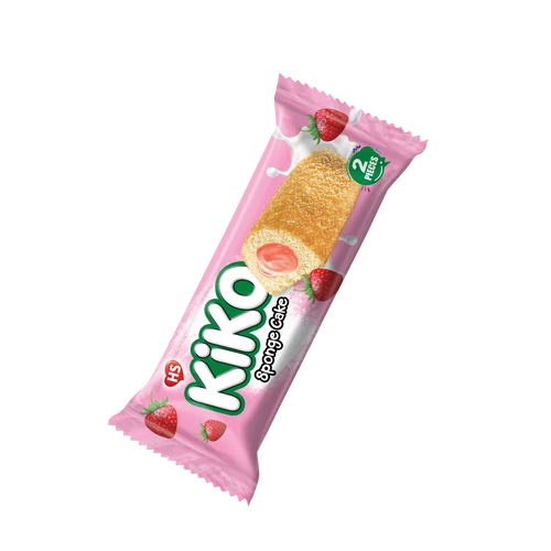 Kiko piskóta eper ízű krémmel töltve 40g
