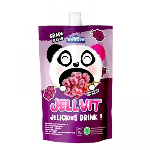 Jellvit zseléital 70ml szőlő