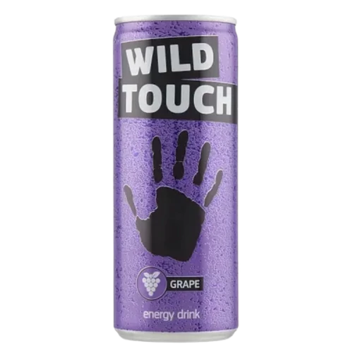 Wild Touch energiaital 250ml Szőlő