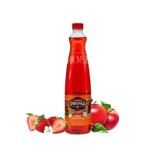 Piroska szörp 0,7l PET Light Szamóca 50%-os