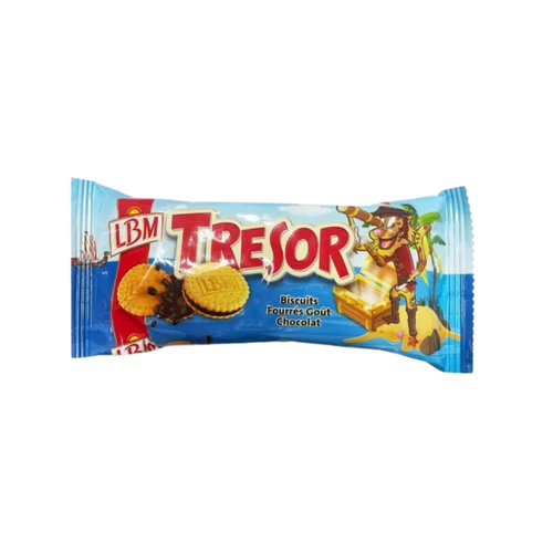 Tresor keksz csokoládé ízű töltelékkel 60g