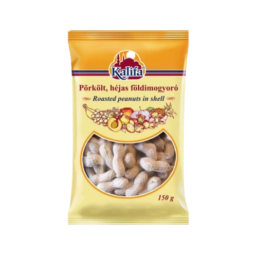 Kalifa földimogyoró héjjas, pörkölt 150g