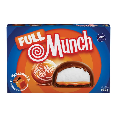 Jaffa Munchmallow karamellás 128g